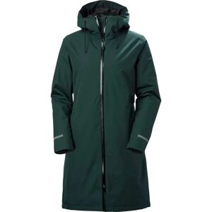 Helly Hansen Waterproof Insulated Long Raincoat - Green - Long Length Helly Hansen Waterproof Insulated Long Raincoat - Green - Long Length