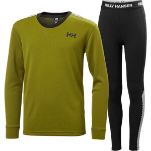 Conjunto de base activa Helly Hansen Junior - Verde oliva - Unisex Conjunto de base activa Helly Hansen Junior - Verde oliva - Unisex