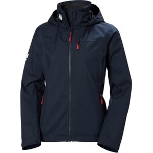 Helly Hansen Dames Crew Hoodie Zeiljas - Marineblauw - Damesjas Helly Hansen Dames Crew Hoodie Zeiljas - Marineblauw - Damesjas