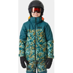 Helly Hansen Junior Summit Ski Jacket - Green - Waterproof & Breathable Helly Hansen Junior Summit Ski Jacket - Green - Waterproof & Breathable
