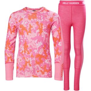 Helly Hansen Junior's Pink Model - Merino Base Layer Set Helly Hansen Junior's Pink Model - Merino Base Layer Set