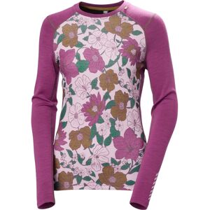 Helly Hansen Women's Lifa Merino Midweight Graphic Crew Base Layer - Female Helly Hansen Women's Lifa Merino Midweight Graphic Crew Base Layer - Female