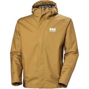 Helly Hansen Herre Seven J Udendørs Regnjakke - Brun - Regnjakke Helly Hansen Herre Seven J Udendørs Regnjakke - Brun - Regnjakke
