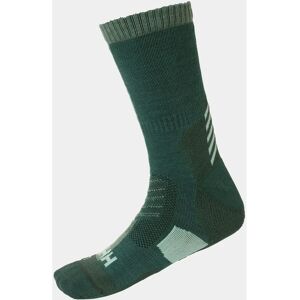 Helly Hansen Unisex Hiking Sock Warm Crew - Dark Creek Green - 42-44 - Hiking Sock Helly Hansen Unisex Hiking Sock Warm Crew - Dark Creek Green - 42-44 - Hiking Sock
