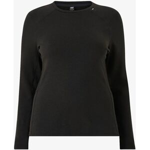 Helly Hansen Women's LIFA Merino Midweight Crew Shirt - Black - Shirt Helly Hansen Women's LIFA Merino Midweight Crew Shirt - Black - Shirt