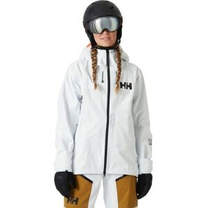 Helly Hansen Women's Sogn Shell Jacket - White - Waterproof Ski Jacket Helly Hansen Women's Sogn Shell Jacket - White - Waterproof Ski Jacket