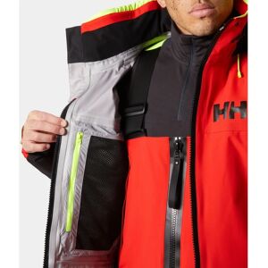 Helly Hansen Unisex Aegir Ocean Jacket - Red - Waterproof Sailing Jacket Helly Hansen Unisex Aegir Ocean Jacket - Red - Waterproof Sailing Jacket