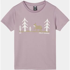 Helly Hansen Kids' Tech Graphic T-shirt - Purple - Sun Protection Helly Hansen Kids' Tech Graphic T-shirt - Purple - Sun Protection
