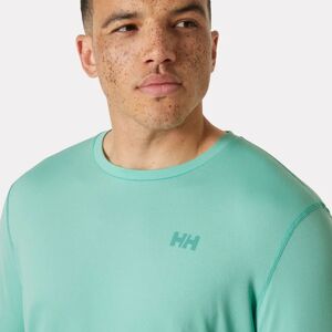 Helly Hansen Men's Lagoon Green Long Sleeve Base Layer - Sun Protection Helly Hansen Men's Lagoon Green Long Sleeve Base Layer - Sun Protection