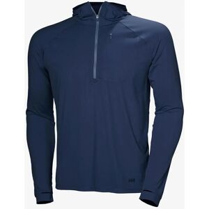 Helly Hansen Herre Shine Solen Half-Zip Sun Hettejakke - Marineblå Helly Hansen Herre Shine Solen Half-Zip Sun Hettejakke - Marineblå