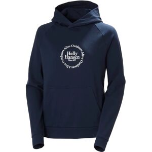 Helly Hansen Core Grafikk Hoodie - Marineblå Helly Hansen Core Grafikk Hoodie - Marineblå