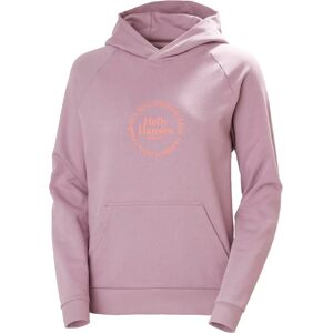 Helly Hansen Dame Core Graphic Hoodie Lilla L - Hettegenser Helly Hansen Dame Core Graphic Hoodie Lilla L - Hettegenser