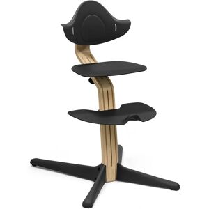 Stokke Nomi - Vielseitiger Kindersessel Eiche Schwarz - Hochstuhl Stokke Nomi - Vielseitiger Kindersessel Eiche Schwarz - Hochstuhl