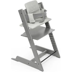 Sedia Alta Stokke Tripp Trapp - Bundle con Baby Set e Cuscino Sedia Alta Stokke Tripp Trapp - Bundle con Baby Set e Cuscino