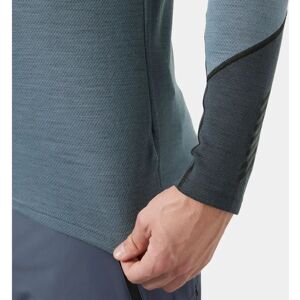 Helly Hansen Men's Lifa Merino Midweight 1/2 Zip Base Layer - Navy - Base Layer Helly Hansen Men's Lifa Merino Midweight 1/2 Zip Base Layer - Navy - Base Layer