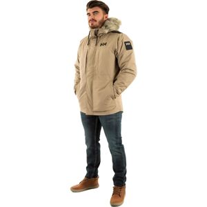 Helly Hansen Heren Coastal 3.0 Parka - Beige - Waterdichte Isolerende Jas Helly Hansen Heren Coastal 3.0 Parka - Beige - Waterdichte Isolerende Jas