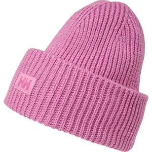 Helly Hansen Rib Beanie - Pink - Classic Logo - Beanie Helly Hansen Rib Beanie - Pink - Classic Logo - Beanie