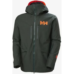 Helly Hansen Men's Garibaldi 2.0 Waterproof Ski Jacket - Dark Jungle Green - Ski Jacket Helly Hansen Men's Garibaldi 2.0 Waterproof Ski Jacket - Dark Jungle Green - Ski Jacket