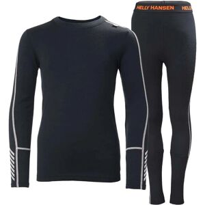 Helly Hansen Junior Lifa Merino Mellanvikt Baslager - Marineblå - Base Layer Set Helly Hansen Junior Lifa Merino Mellanvikt Baslager - Marineblå - Base Layer Set