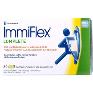 Immitec Immiflex Complete - Støtter immunforsvaret, 30 kapsler Immitec Immiflex Complete - Støtter immunforsvaret, 30 kapsler