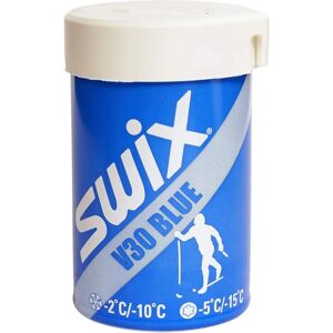 Swix V30 Cire Ski Bleu -2 à -10°C - Publicité Swix V30 Cire Ski Bleu -2 à -10°C - Publicité