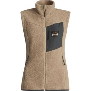 Lundhags Kvinne Flok Wool Pile Vest - Mellomlags, Sand Lundhags Kvinne Flok Wool Pile Vest - Mellomlags, Sand