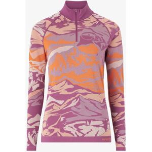 Kari Traa Mille Half-zip Lila Termisk Top - Termisk Top Kari Traa Mille Half-zip Lila Termisk Top - Termisk Top