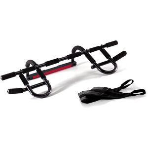 Abilica DoorGym Advanced - Svart - Støtter 100kg - Flere grep - Enkel å montere Abilica DoorGym Advanced - Svart - Støtter 100kg - Flere grep - Enkel å montere