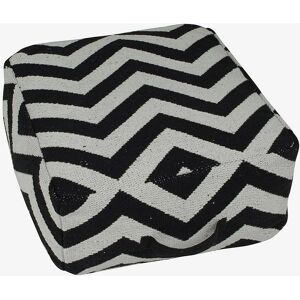 Nordic Furniture Group Zigzag Puff - 50x50 cm - Flerfarvet - Puf Nordic Furniture Group Zigzag Puff - 50x50 cm - Flerfarvet - Puf