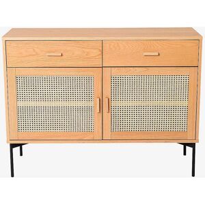 Nordic Furniture Group RAFFELS Skænk - Naturlig - 2 Døre & 2 Skuffer Nordic Furniture Group RAFFELS Skænk - Naturlig - 2 Døre & 2 Skuffer