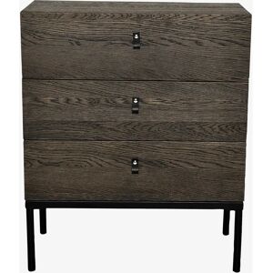 Nordic Furniture Group Lipasto Brun - 3-skuffeskab - Skab Nordic Furniture Group Lipasto Brun - 3-skuffeskab - Skab