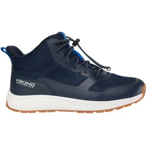 Viking Impact Mid Impermeable Azul Marino - Calzado Viking Impact Mid Impermeable Azul Marino - Calzado