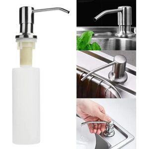 Seenlin Stainless Steel Sink Soap Dispenser - Silver Seenlin Stainless Steel Sink Soap Dispenser - Silver