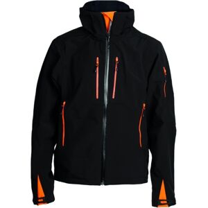 Tracker Kontrastfarget Extreme Pro Shell - Svart/oransje - Skalljakke Tracker Kontrastfarget Extreme Pro Shell - Svart/oransje - Skalljakke