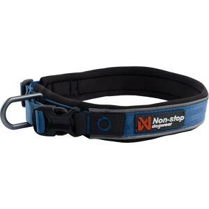 Non-stop Dogwear Roam Hundehalsbånd - Blå - Justerbart, Reflekterende, XS-XXL Non-stop Dogwear Roam Hundehalsbånd - Blå - Justerbart, Reflekterende, XS-XXL