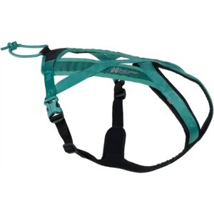 Non-Stop Dogwear Rush Harness - Sort/Tyrkis - Hundesele Non-Stop Dogwear Rush Harness - Sort/Tyrkis - Hundesele