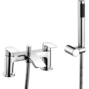 Eliseo Ricci Chrome Bath Filler Mixer - Ceramic, 0.5-2bar Eliseo Ricci Chrome Bath Filler Mixer - Ceramic, 0.5-2bar
