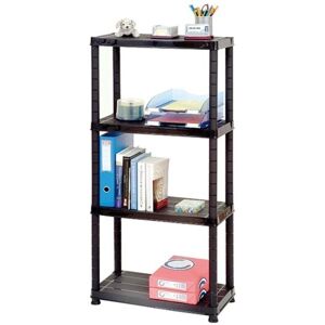 Kreher Primo 4-Tier Plastic Shelving - Shelving Unit Kreher Primo 4-Tier Plastic Shelving - Shelving Unit