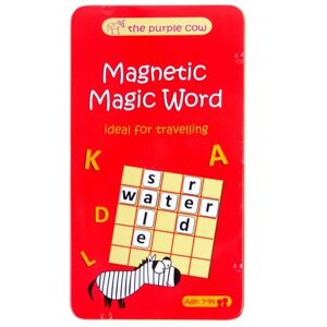 Purple Cow Crea La Parola Magnetic Word Game - Board Game Purple Cow Crea La Parola Magnetic Word Game - Board Game