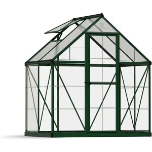 Palram Canopia Hybrid Greenhouse - Green - 6x4 - Maintenance Free Palram Canopia Hybrid Greenhouse - Green - 6x4 - Maintenance Free