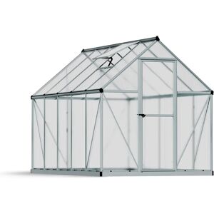 Palram Canopia Mythos Silver Greenhouse - 6x10 ft, 1.8x3 m Palram Canopia Mythos Silver Greenhouse - 6x10 ft, 1.8x3 m