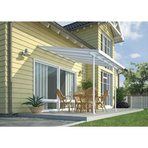 Canopia Feria Patio Cover White with Clear Panels Canopia Feria Patio Cover White with Clear Panels
