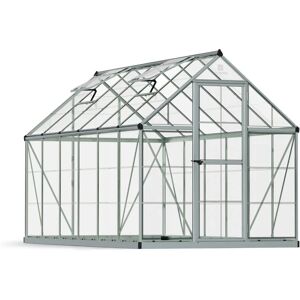 Palram Canopia Harmony Large Walk In Silver Greenhouse - Greenhouse Palram Canopia Harmony Large Walk In Silver Greenhouse - Greenhouse
