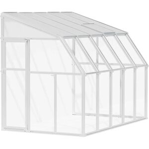 Palram Canopia White Sun Room 6x10ft - Sun Room Palram Canopia White Sun Room 6x10ft - Sun Room