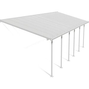 Canopia Feria Alu Terrassenüberdachung, weiß, 8.1mm Polycarbonat, 851x294cm - Terrassendach Canopia Feria Alu Terrassenüberdachung, weiß, 8.1mm Polycarbonat, 851x294cm - Terrassendach