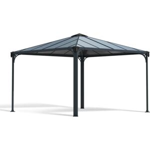 Palram - Canopia Palermo 3600 Pavilion - Gray, 360x360cm Palram - Canopia Palermo 3600 Pavilion - Gray, 360x360cm