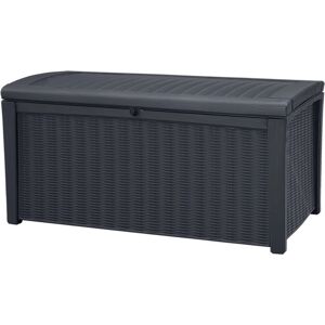 Keter Borneo Varastointilaatikko - 416L, Vaaleanharmaa - Ulkotilojen vedenpitävä resin Keter Borneo Varastointilaatikko - 416L, Vaaleanharmaa - Ulkotilojen vedenpitävä resin