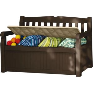 Panca contenitore Eden Keter Marrone Beige - Panca contenitore Panca contenitore Eden Keter Marrone Beige - Panca contenitore