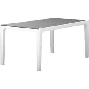 Mesa de Jardín Harmony de Keter - Blanco/Cappuccino - Para 6 Personas Mesa de Jardín Harmony de Keter - Blanco/Cappuccino - Para 6 Personas
