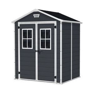 Keter Manor 6x5 Weatherproof Resin Garden Shed - Garden Storage Keter Manor 6x5 Weatherproof Resin Garden Shed - Garden Storage